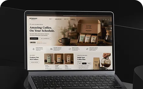 Caravan Coffee Shopify store